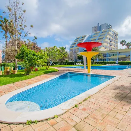 Rocha Apartment, With Pool, 100m From The Beach! Lägenhet Portimão